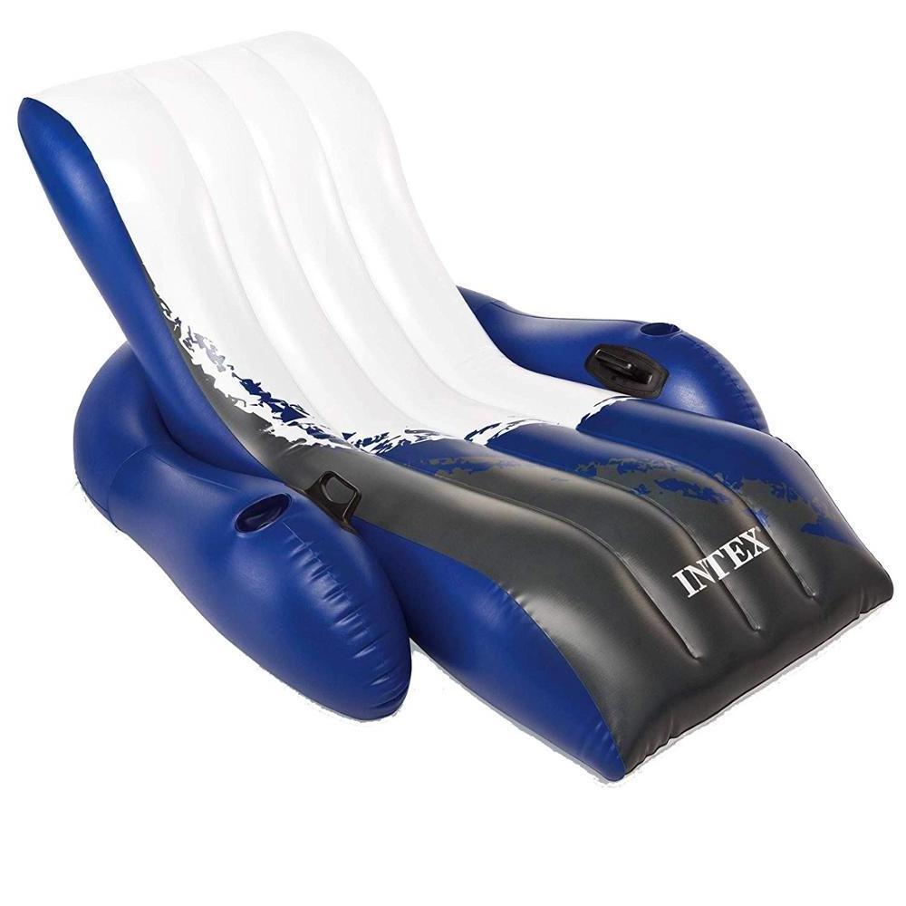 Intex 58868  Pool Lounge RECLINER Inflatable Swimming Floating Chair Lounge