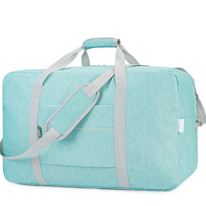 60L Mint Green Luggage Bag Large Duffel Bag for Travel