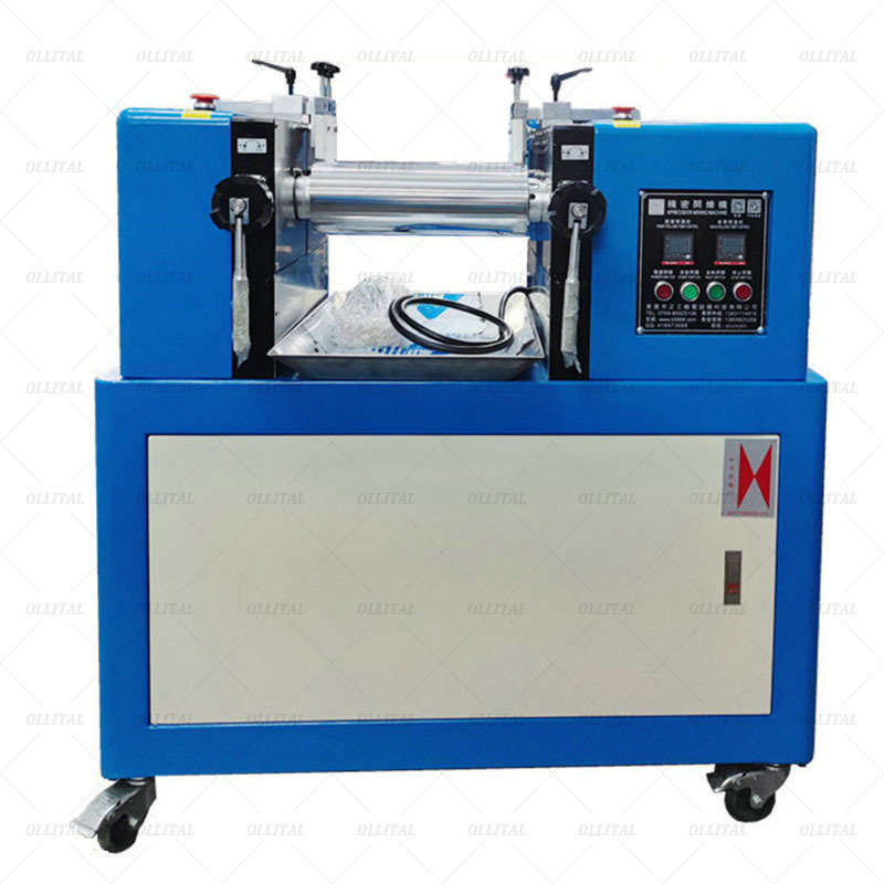 Laboratory Electric Heating Open Mixer Rubber And Plastic Open Mixer Two Roll Rubber Open Mixing Mill