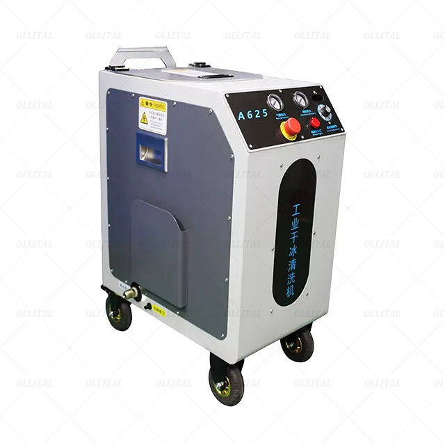 A625i Dry Ice Cleaning Machine Dry Ice Blasting Machine For Car Engine Cleaning Dry Ice Blasting Machine