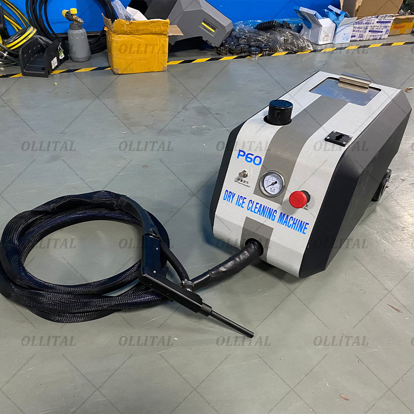 OLLITAL Factory Supply Dry Ice Blasters Dry Ice Cleaning Machine For Cars Dry Ice Cleaning Machine Price