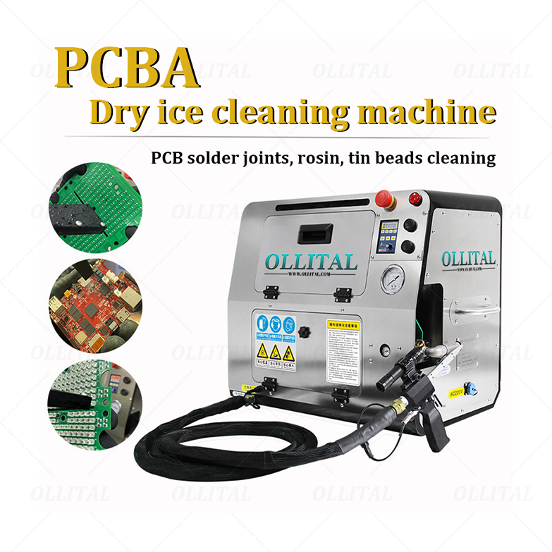 OLLITAL Dry Ice Cleaning Machine Blaster Industry Dry Ice Cleaner Dry Ice Blasting Machine For Sale