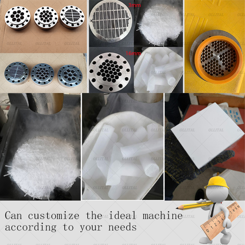 Dry Ice Pellet Making Machine Dry Ice Cube Making Machine Factory Supply Commercial Dry Flake Ice Making Machine