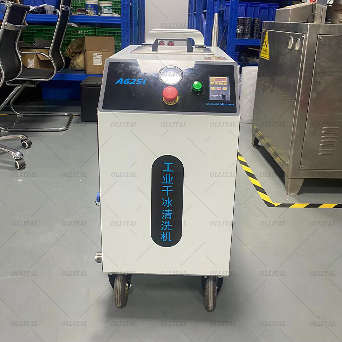 A625i Dry Ice Cleaning Machine Dry Ice Blasting Machine For Car Engine Cleaning Dry Ice Blasting Machine