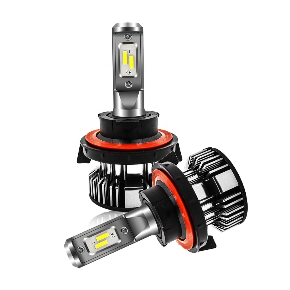 V8  9008 H13 100W 20,000LM 600% Brightness 6000K Xenon White for Dual Beam Conversion Kits LED Headlight Bulbs Canbus