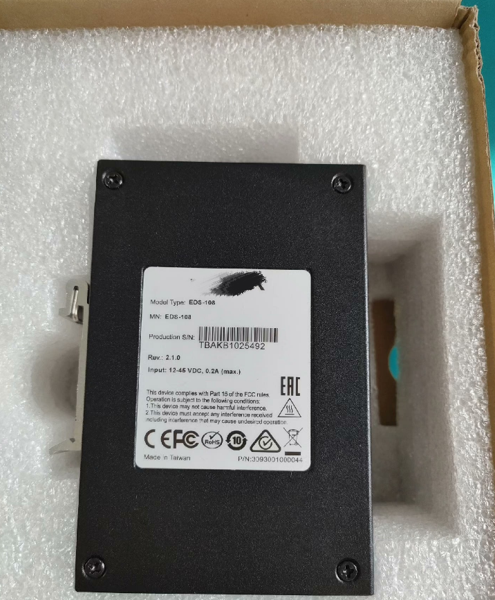 EDS-108 8-port Industrial Ethernet Switch EDS-108