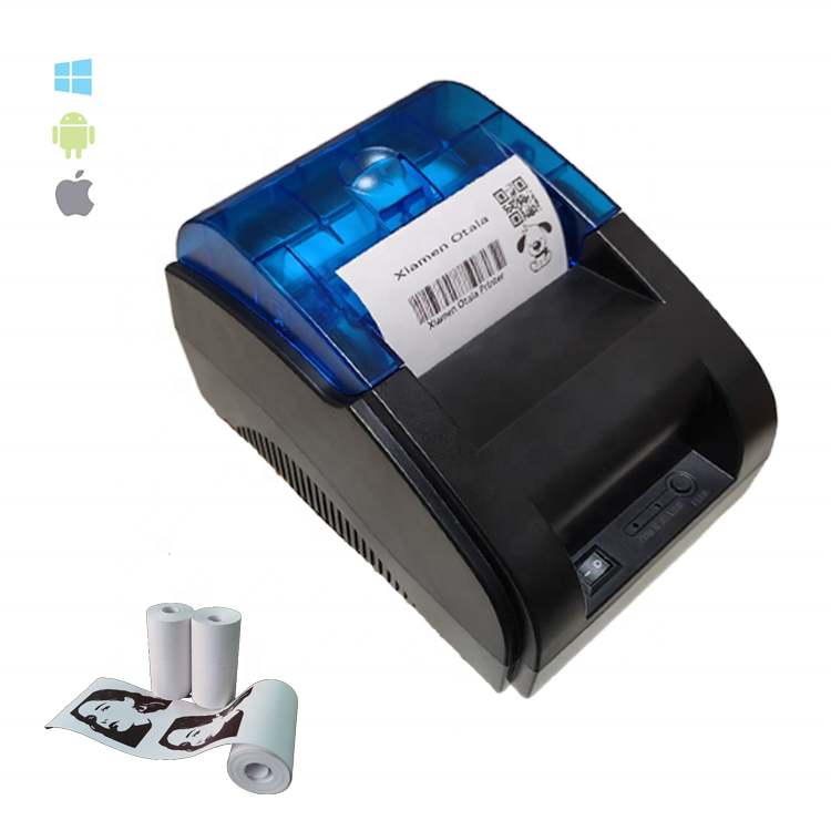 58mm desktop passport photo x terminal fabric barcode label portable Ethernet phoro mini imprimante thermique printer