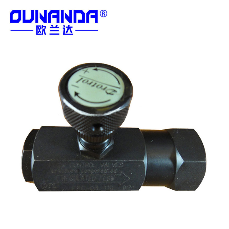 Hydraulic Speed Control Valve Hydraulic Control Check Cartridge Valve FPC-03-11D Pressure Compensated Tubular Throttle Valve