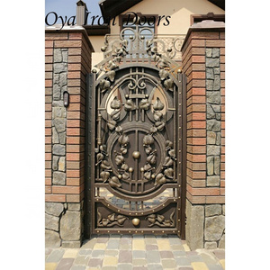 Wrought Iron Gate Design From Nigeria