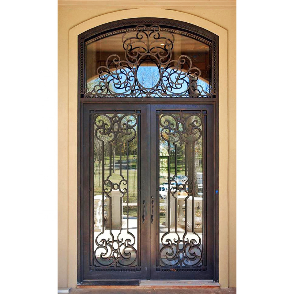 Security Metal Front Door Double Front Entry Doors China Low Price Steel Grill Door Designs For House