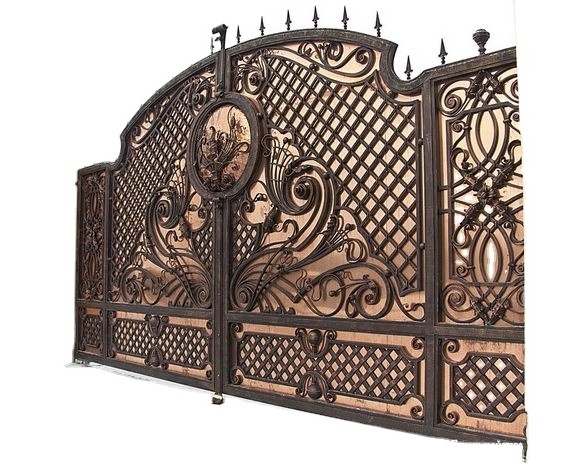 gates Modern Wrought Iron Main Gate Designs Auto Electric Steel Gate Design Front Door Safety Security Iron Villa Security Gate