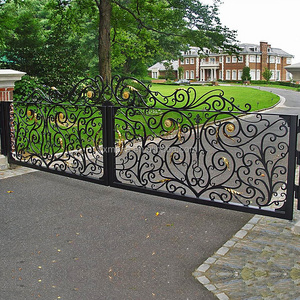 Indian House Main Wrought Iron Gate Designs Simple Front Door Swing Security Metal Driveway Gate Grill Design