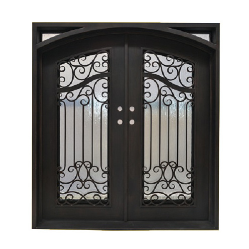 Nigeria interior front wrought iron doors design