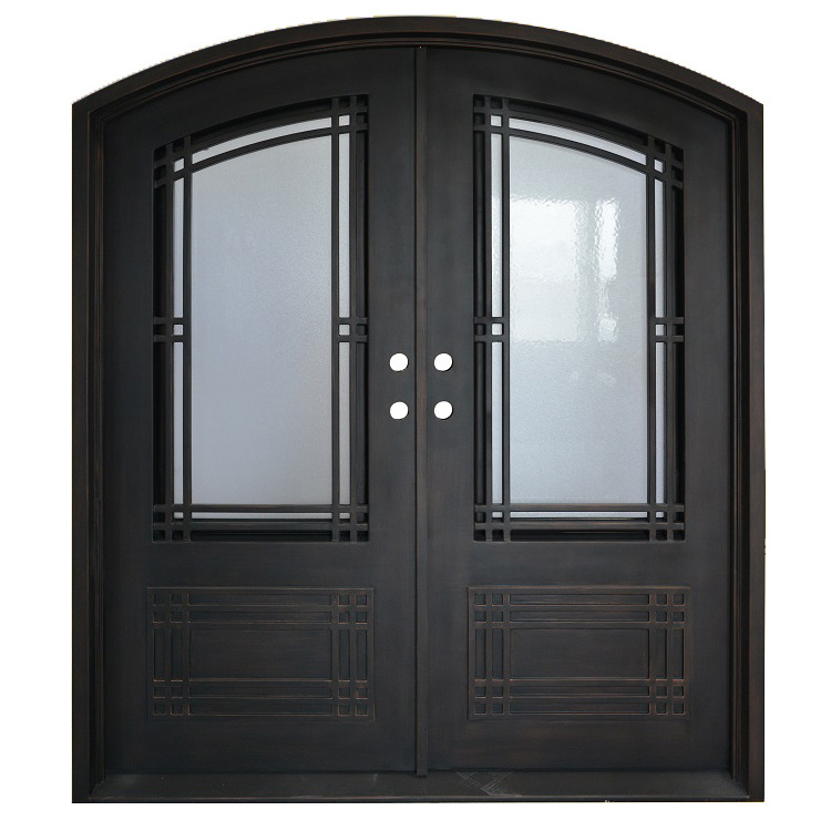 Nigeria interior front wrought iron doors design