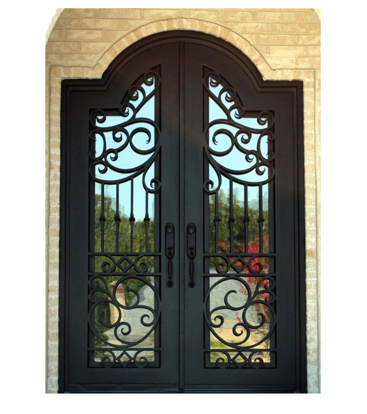 Security Metal Front Door Double Front Entry Doors China Low Price Steel Grill Door Designs For House