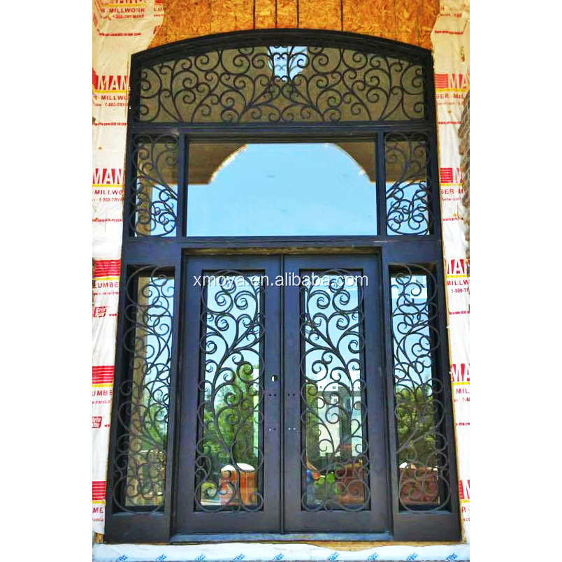 Security Metal Front Door Double Front Entry Doors China Low Price Steel Grill Door Designs For House