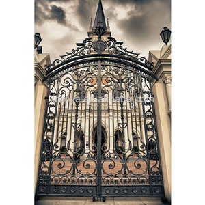 Wrought Iron Main House Gate Grill Designs