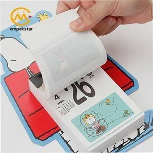 Manufacture custom print tear off away everyday life plan 365 days daily table calendar