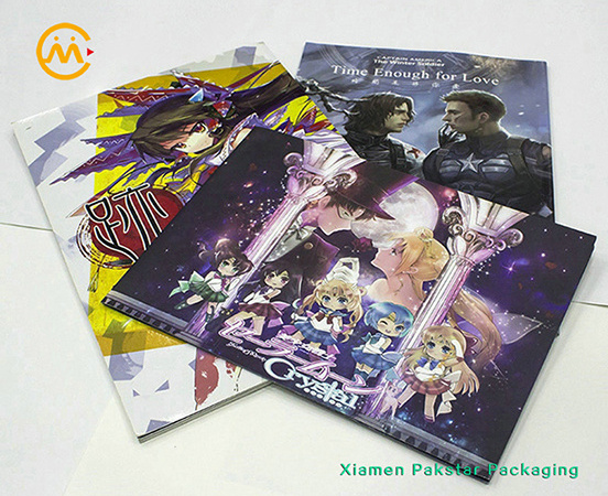 Top sale softcover colorful art paper manga comic books offset print service