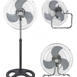 Wholesale Price Popular Hot EU Plug 3 Gear Switch Plastic Part Industrial Fans Floor Fan 18 Inches 3 in 1 Floor Standing 18inch