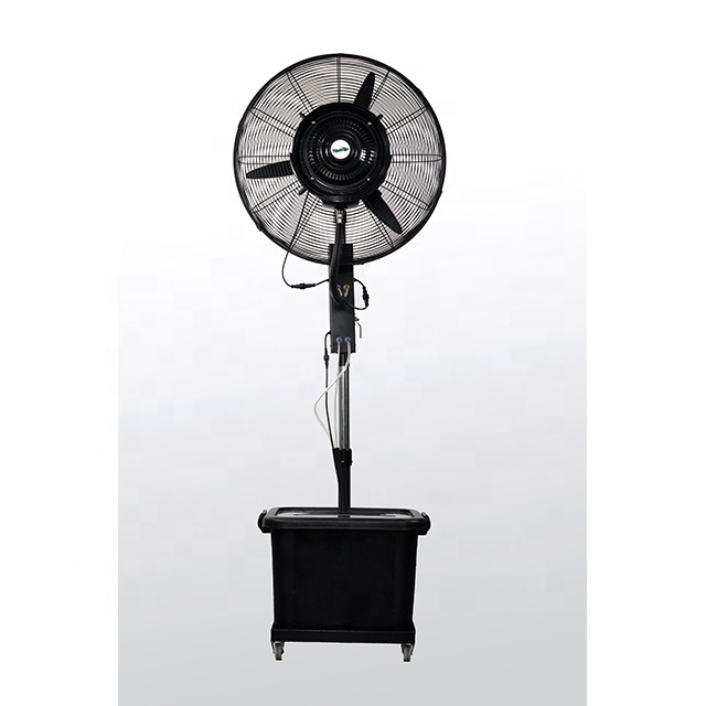 Wholesale Plastic blade industry multi Fixed Height 30 Inch 40L Water Tank a cooling mist electric stand fan outdoor