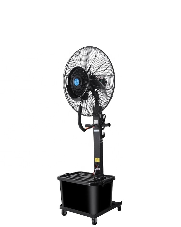 Wholesale Plastic blade industry multi Fixed Height 30 Inch 40L Water Tank a cooling mist electric stand fan outdoor