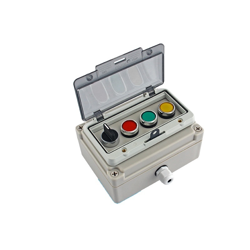 IP66 metal cast Aluminum Anti-Explosion switch button box Electrical protection control box with CE