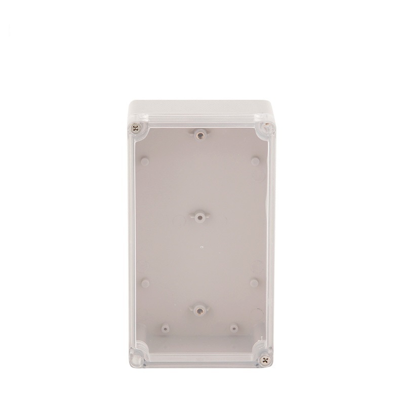 Wholesale IP67 PC ABS plastic junction box Outdoor electrical control enclosure with transparent cover