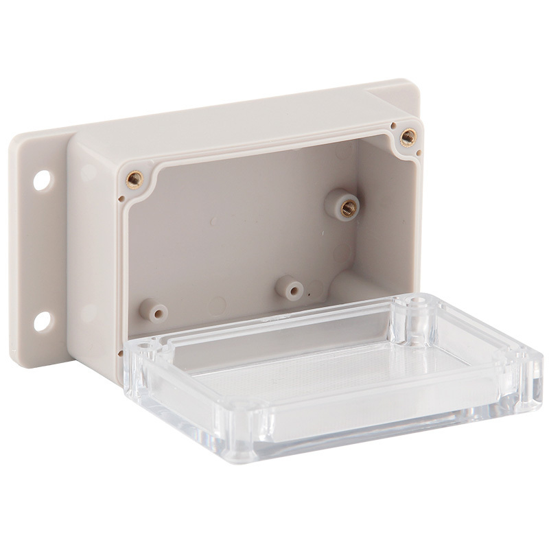 Ip67 PC ABS junction box made in China electric waterproof transparent cover injection molding box