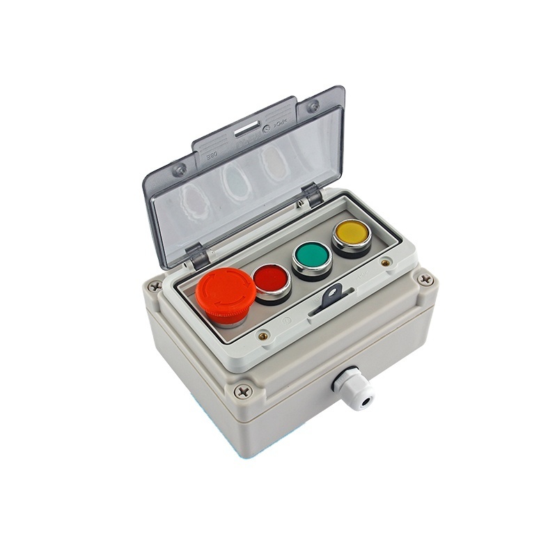 IP66 metal cast Aluminum Anti-Explosion switch button box Electrical protection control box with CE