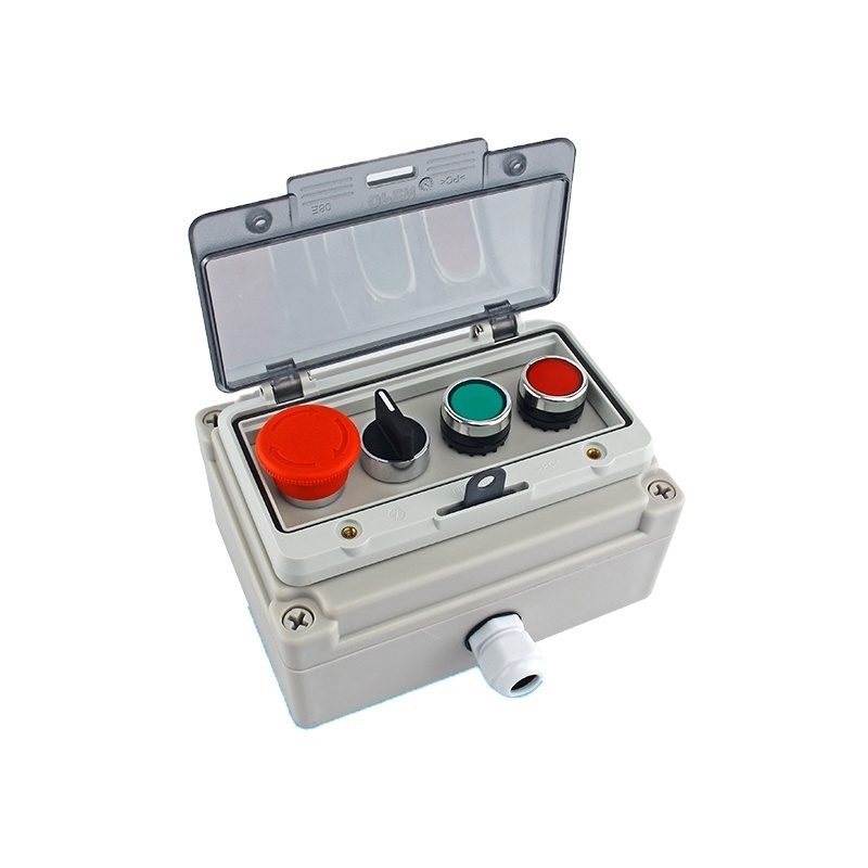 IP66 metal cast Aluminum Anti-Explosion switch button box Electrical protection control box with CE