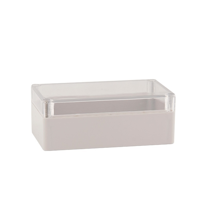 Wholesale IP67 PC ABS plastic junction box Outdoor electrical control enclosure with transparent cover