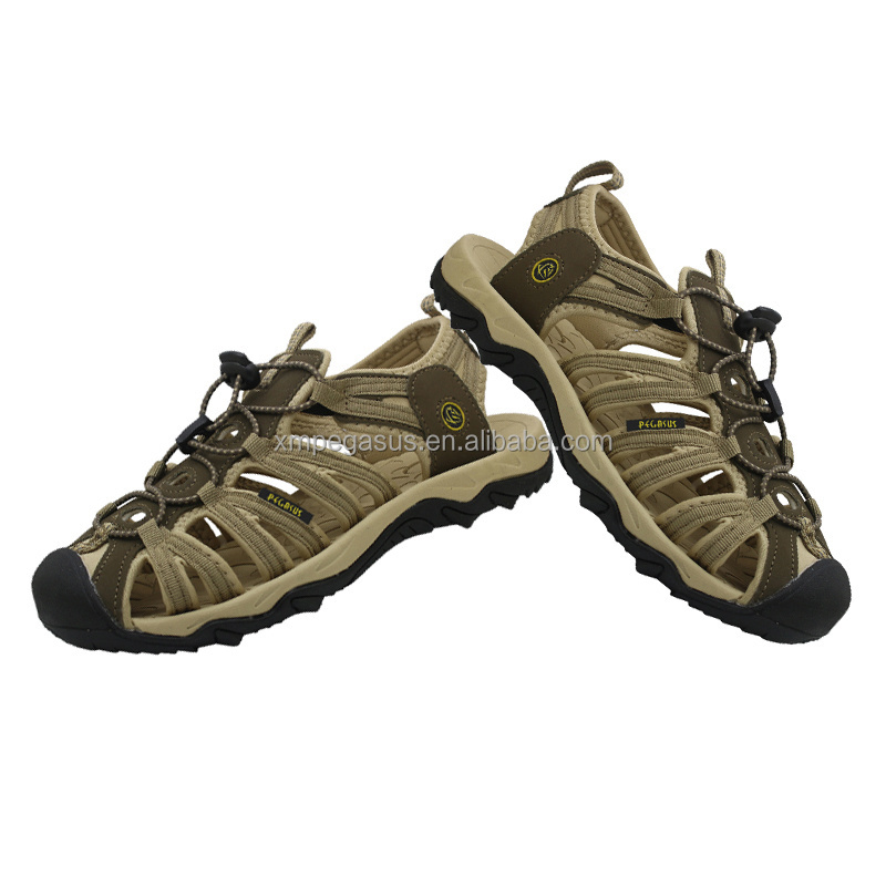 Athletic Sport Wear Closed-Toe Beach Outdoor Adjustable Hiking Sandals For Women