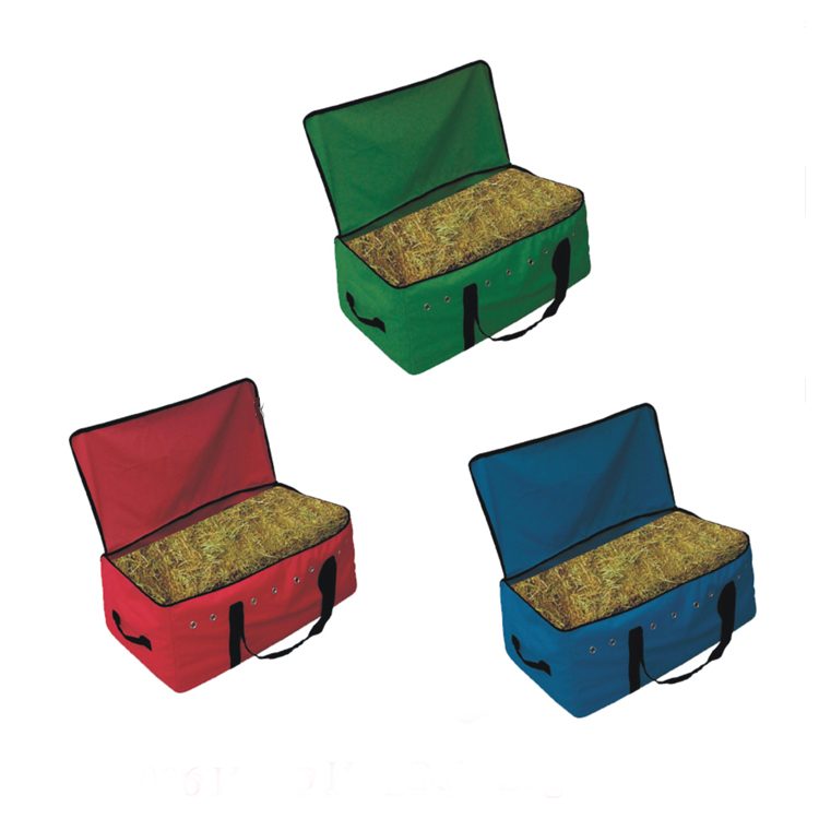 Factory Directly Free Samples Horse Feeder 600D PVC Hay Bale Bag for Horse