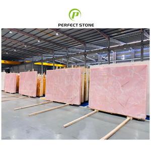 Best Quality Pink Onyx Marble Stone Slabs For House Decoration