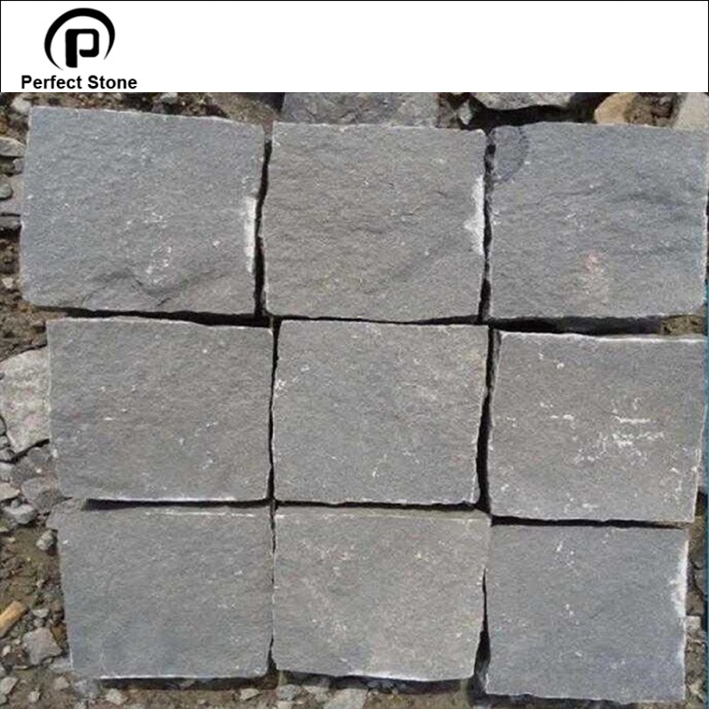 outdoor Granite flamed pavers Granite Paving Cube stone cheap grey granite g603 paving stones outside tiles paving stone