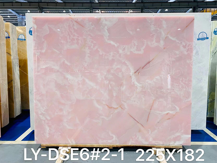 Best Quality Pink Onyx Marble Stone Slabs For House Decoration