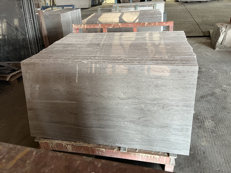 Natural Grey Marble for Indoor Flooring Tiles Grey Marble Stone