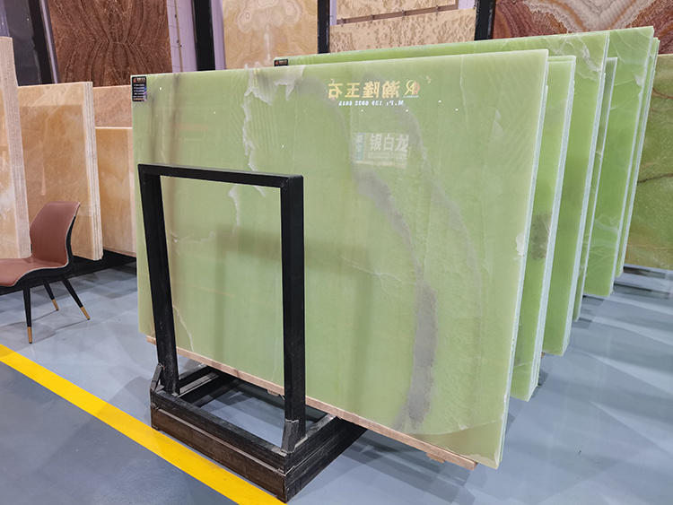 Green Onyx Marble Slab tiles price Onyx Big Slab Natural Stone Transparent Natural Quartzite Slabs