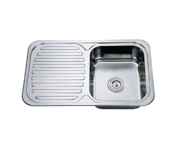 Stainless Steel Kitchen Sinks Bowl Classic Large Single Bowl Undermount Kitchen Sink