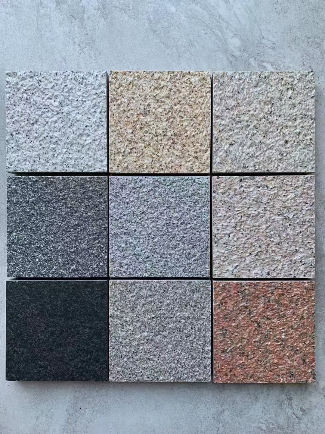 Paving series brick floor and facade series wall