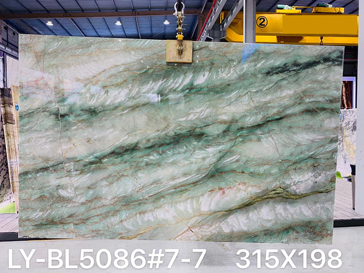 Green Onyx Marble Slab tiles price Onyx Big Slab Natural Stone Transparent Natural Quartzite Slabs