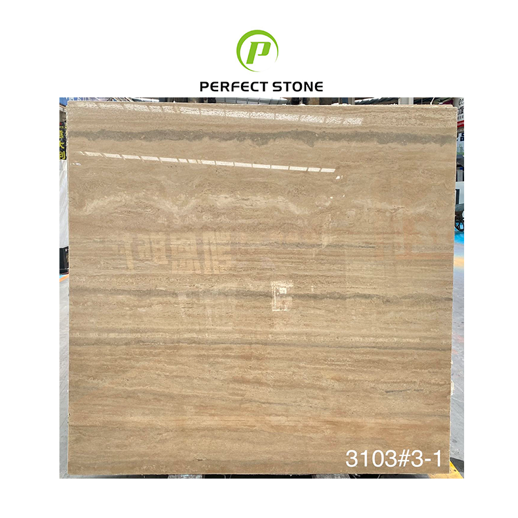 White Natural Stone Travertine Wholesale Chinese Cheap Stone Beige Marble Products