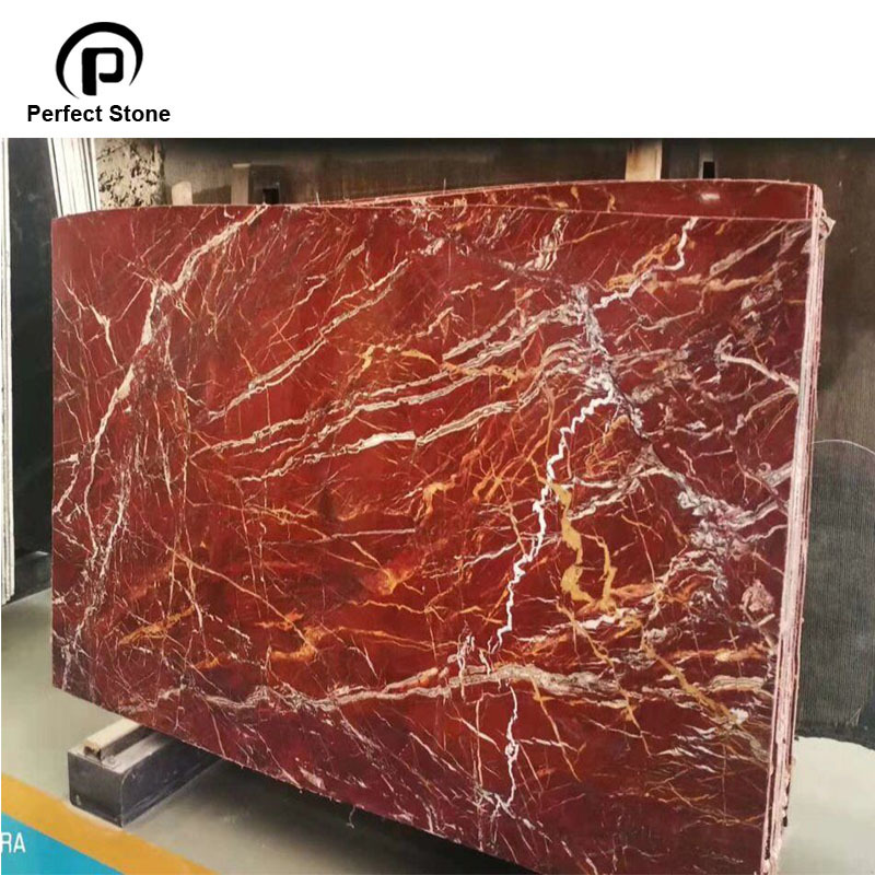 Red marble slab red stone slabs