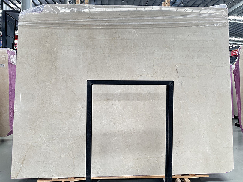 Spanish Crema Marfil Marble Slab Beige Marble Slab Wholesale