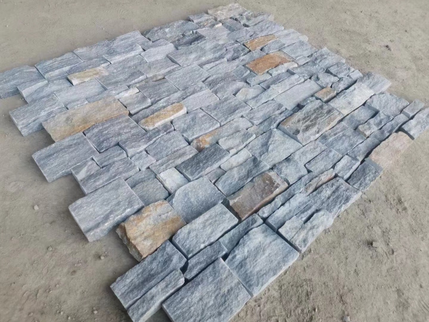 Cheaper Veneer Wall Blue Quartzite Slate Natural Cultural Stone