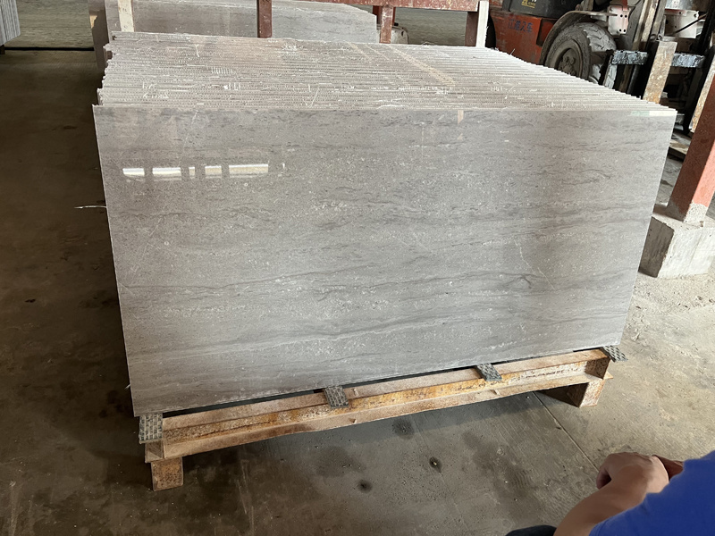 Natural Grey Marble for Indoor Flooring Tiles Grey Marble Stone