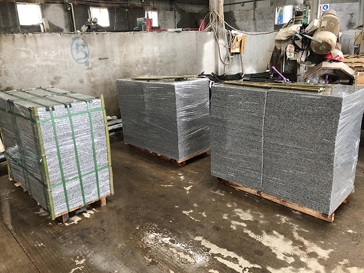 Wholesale Cheap Natural Grey Granite Stone Floor Tile 60X60 Prices Granite G603 Flamed Polished Granite Tiles Slab China