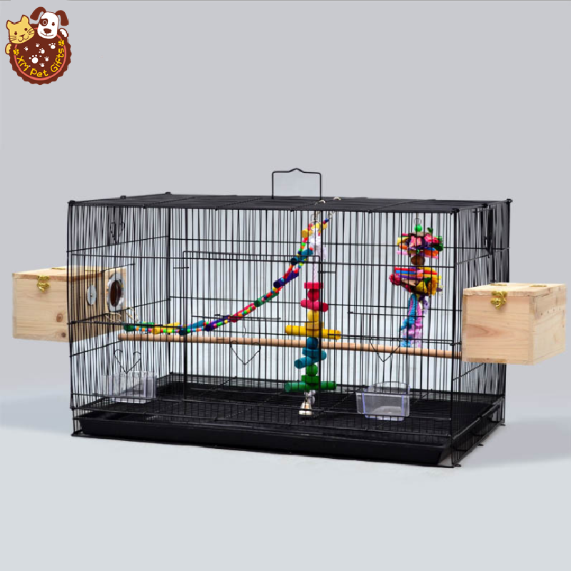 Super large 45x45x75cm Custom Big Wholesale Large Iron Wire Bird Breeding Pigeon Parrot Cage