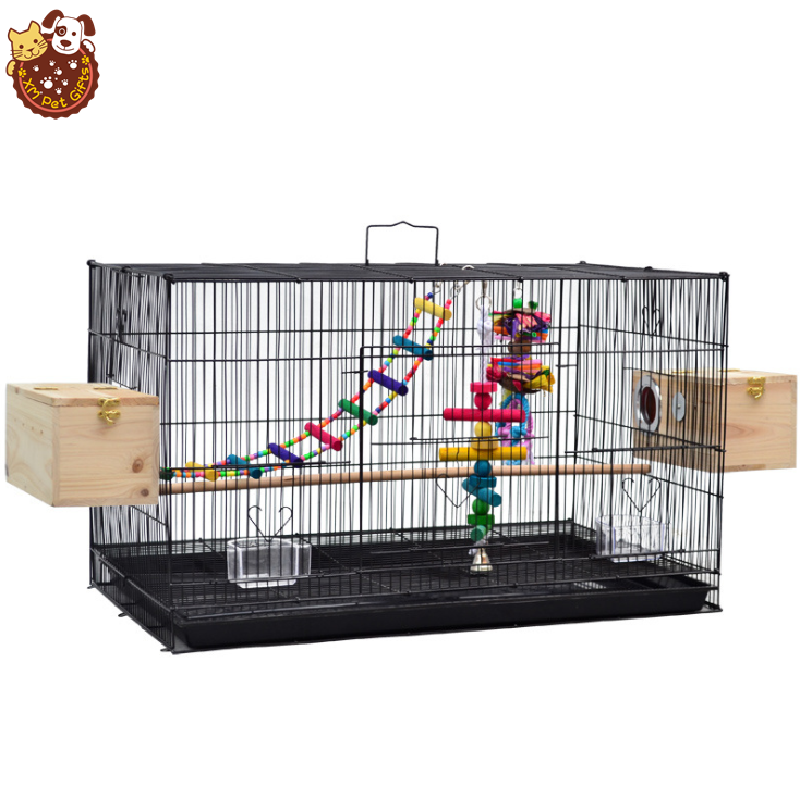 Super large 45x45x75cm Custom Big Wholesale Large Iron Wire Bird Breeding Pigeon Parrot Cage